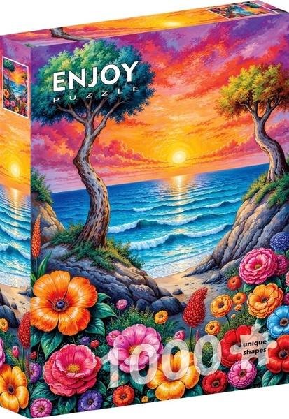Levně Puzzle Kvetoucí pobřeží 1000 dílků