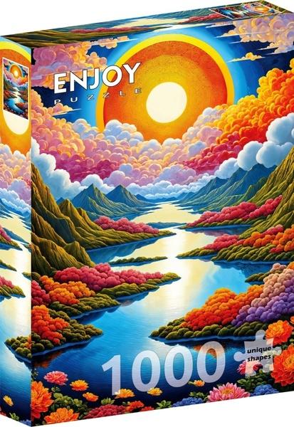 Levně Puzzle Plynulý východ slunce 1000 dílků