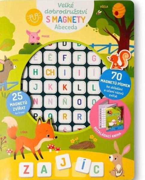 Levně Velké dobrodružství s magnety Abeceda