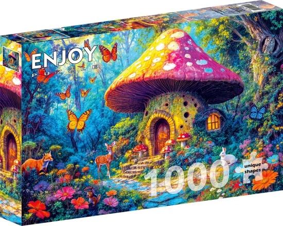 Levně Puzzle Houbová chaloupka 1000 dílků