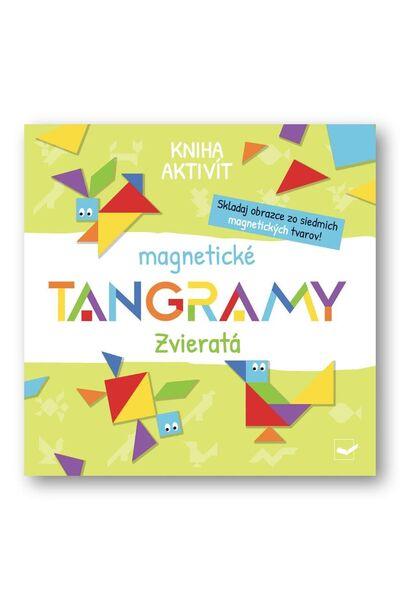 Kniha aktivít magnetické TANGRAMY Zvieratá - 9788056717530