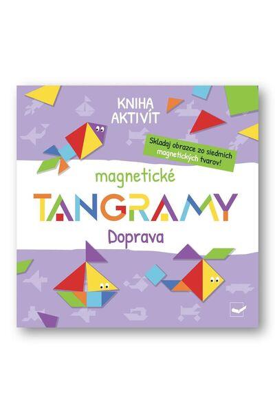 Kniha aktivít magnetické TANGRAMY Doprava - 9788056717547