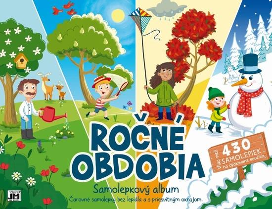 Levně Samolepkový album - Ročné obdobia
