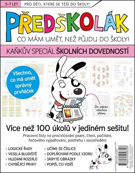 Levně Předškolák Kaňkův speciál školních dovedností