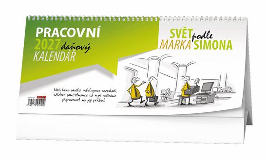 Levně Pracovní daňový kalendář 2027 - stolní kalendář