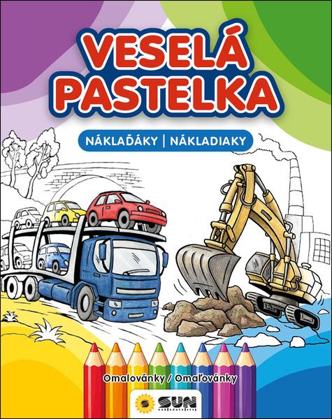 Levně Veselá pastelka Náklaďáky/Nákladiaky