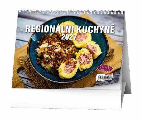 Levně Regionální kuchyně 2027 - stolní kalendář