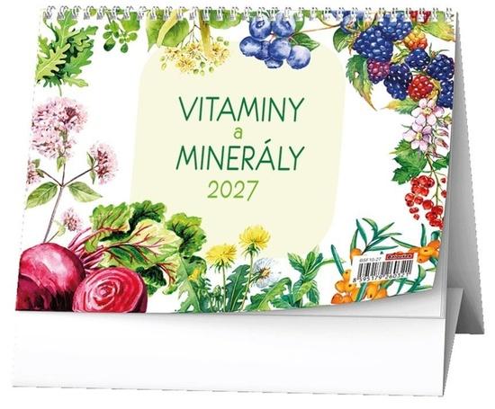 Vitamíny a minerály 2027 - stolní kalendář