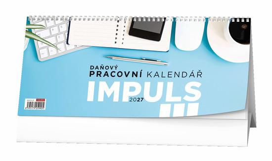 Levně Pracovní kalendář Impuls III 2027 - stolní kalendář