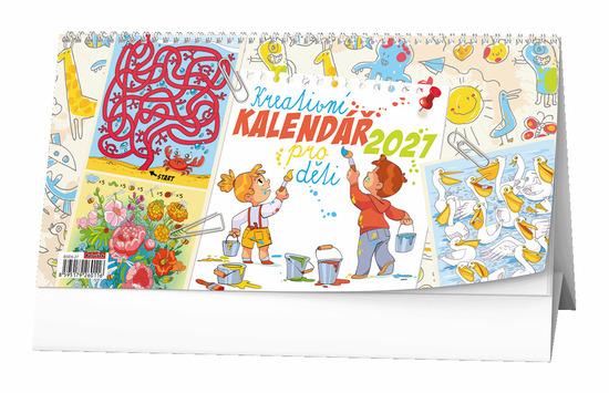 Levně Kreativní kalendář pro děti 2027 - stolní kalendář