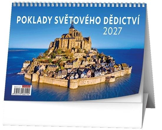 Levně Poklady světového dědictví 2027 - stolní kalendář