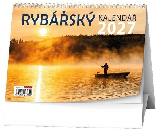 Levně Rybářský kalendář 2027 - stolní kalendář