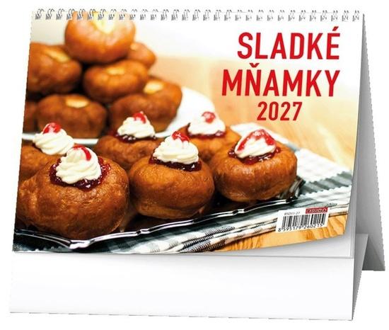 Levně Sladké mňamky 2027 - stolní kalendář