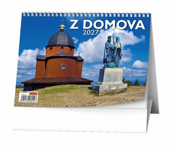 Levně Z domova 2027 - stolní kalendář