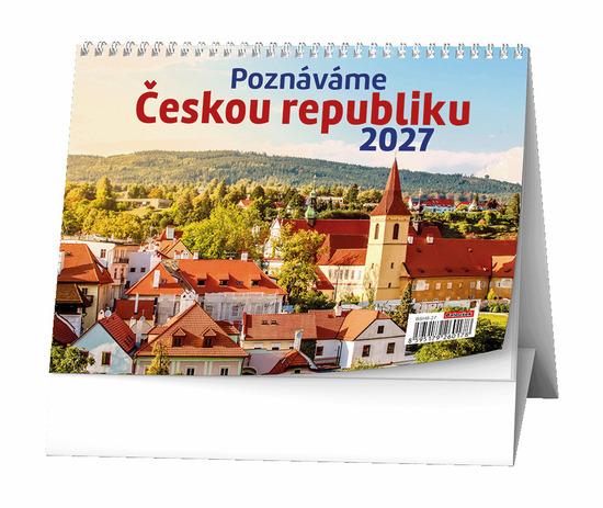 Levně Poznáváme Českou republiku 2027 - stolní kalendář