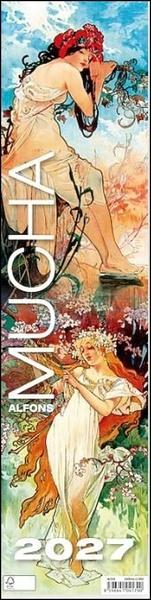 Levně Alfons Mucha vázanka 2027 - nástěnný kalendář