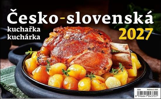 Levně Česko-slovenská kuchařka 2027 - stolní kalendář