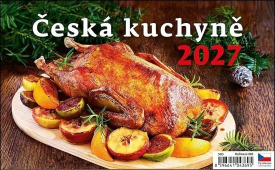 Levně Česká kuchyně 2027 - stolní kalendář
