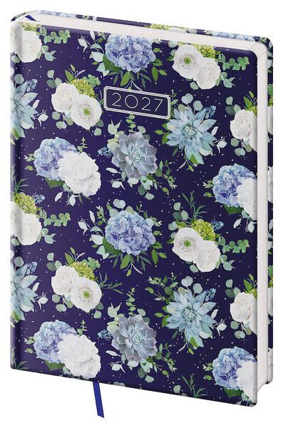 Levně Denní diář 2027 A5 Vario Lyra Floral