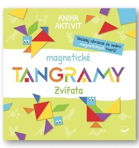 Kniha aktivit magnetické TANGRAMY Zvířata - 9788025641125