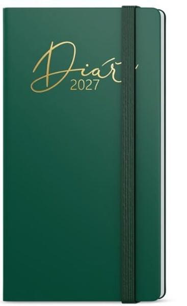 Levně Týdenní diář 2027 Jakub Luxi kapesní zelená
