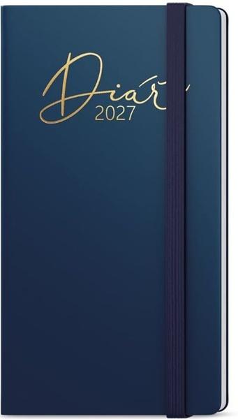 Týdenní diář 2027 Jakub Luxi kapesní modrá