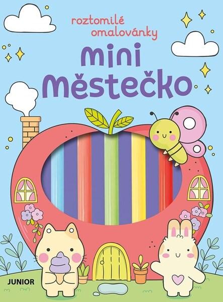 Roztomilé omalovánky Mini městečko - 9788072678488