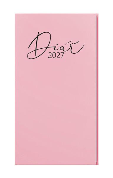 Levně Týdenní diář 2027 Jakub Pastel kapesní růžová