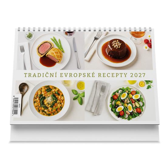 Tradiční evropské recepty 2027 - Stolní kalendář