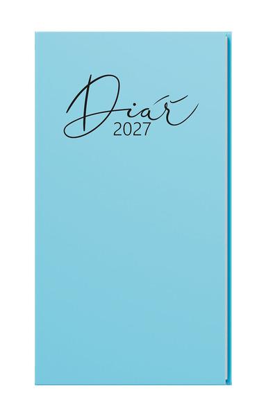 Levně Týdenní diář 2027 Jakub Pastel kapesní modrá
