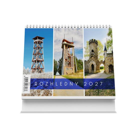 Rozhledny 2027 - Stolní kalendář