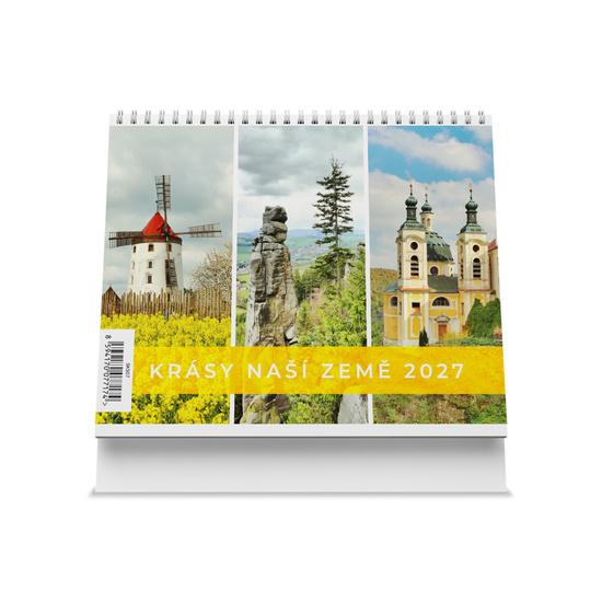 Krásy naší země 2027 - Stolní kalendář