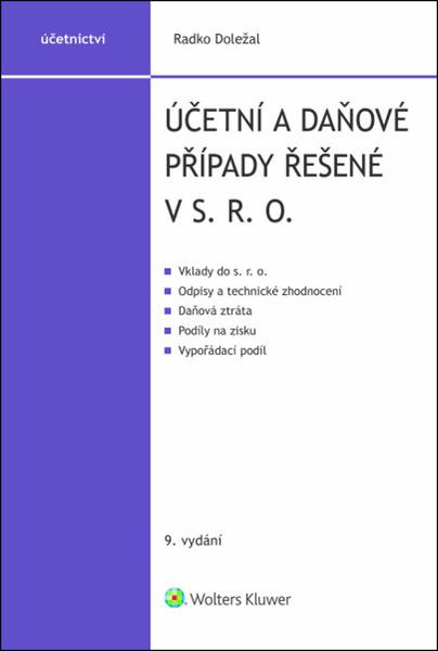 Levně Účetní a daňové případy řešené v s. r. o.