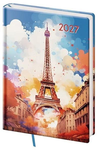 Levně Týdenní diář 2027 A5 Vario Lyra Paris