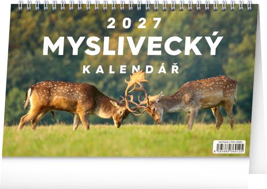 Levně Myslivecký kalendář 2027 - stolní kalendář