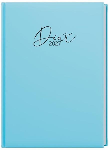 Levně Týdenní diář 2027 Prokop Pastel B6 modrá