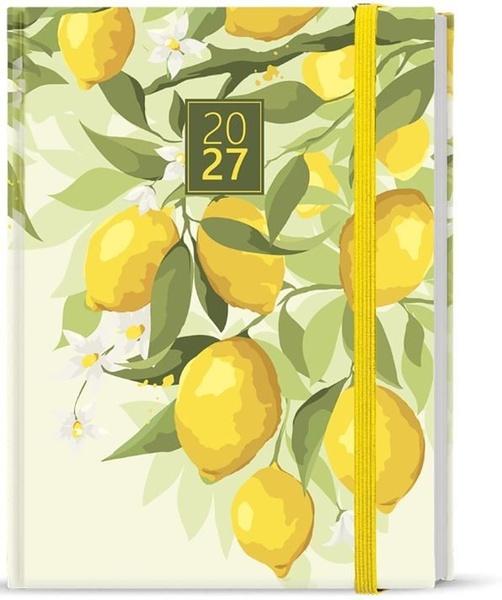 Levně Týdenní diář 2027 Prokop Lamino B6 Citron