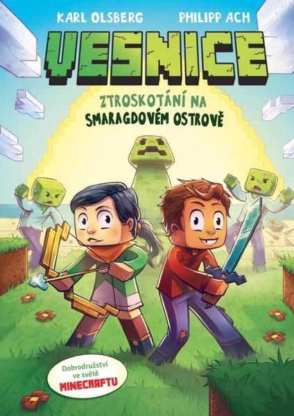 Minecraft Vesnice Ztroskotání na Smaragdovém ostrově - 9788028418861