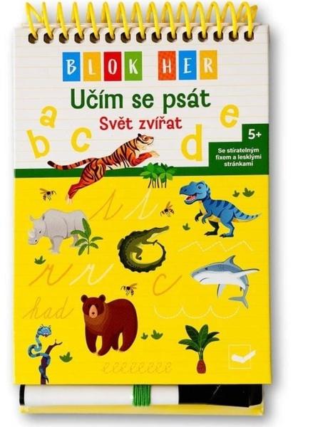 Blok her Učím se psát Svět zvířat - 9788025641033