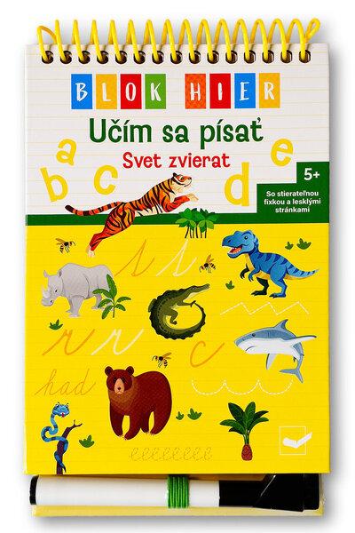 Blok hier Učím sa písať Svet zvierat - 9788056717332