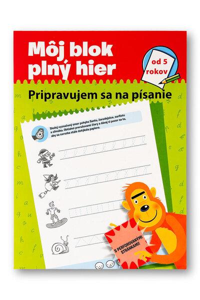 Levně Môj blok plný hier Pripravujem sa na písanie