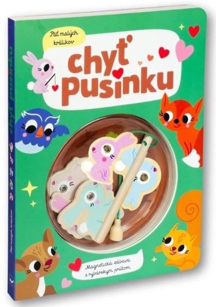 Chyť pusinku! Päť malých králikov - 9788056717608