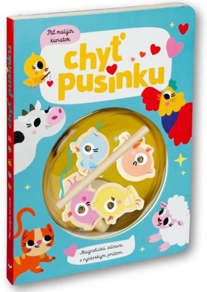 Chyť pusinku! Päť malých kuriatok - 9788056717615