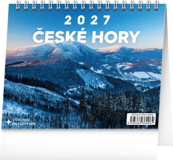 České hory 2027 - stolní kalendář