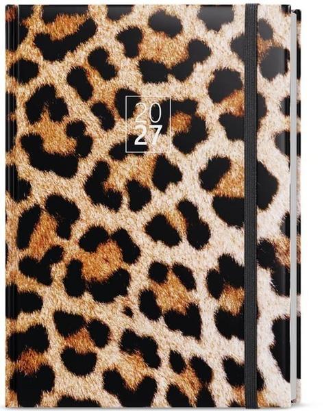 Levně Denní diář 2027 David Lamino A5 Leopard