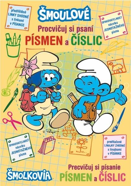 Levně Šmoulové Procvičuj si psaní písmen a číslic