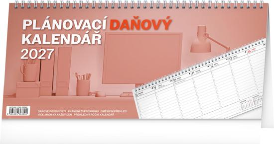 Plánovací daňový kalendář 2027 - stolní kalendář