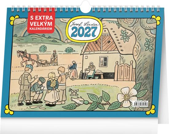 Josef Lada 2027 - stolní kalendář