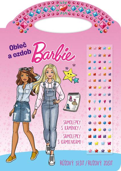 Levně Barbie růžový sešit/ružový zošit