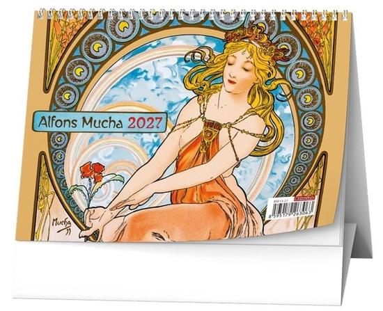 Levně Alfons Mucha 2027 - stolní kalendář